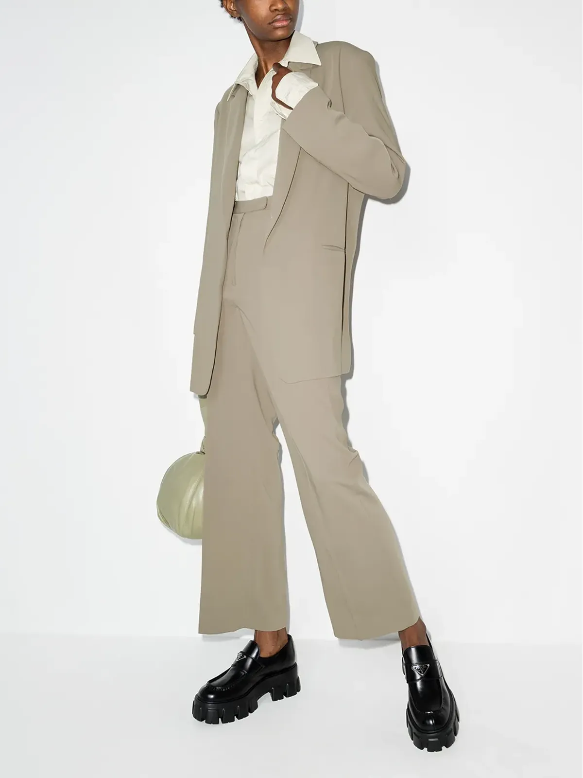 The Frankie Shop Isla ワイドレッグパンツ - 画像5