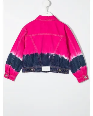 Alberta Ferretti Kids タイダイデニムジャケット - サムネイル2