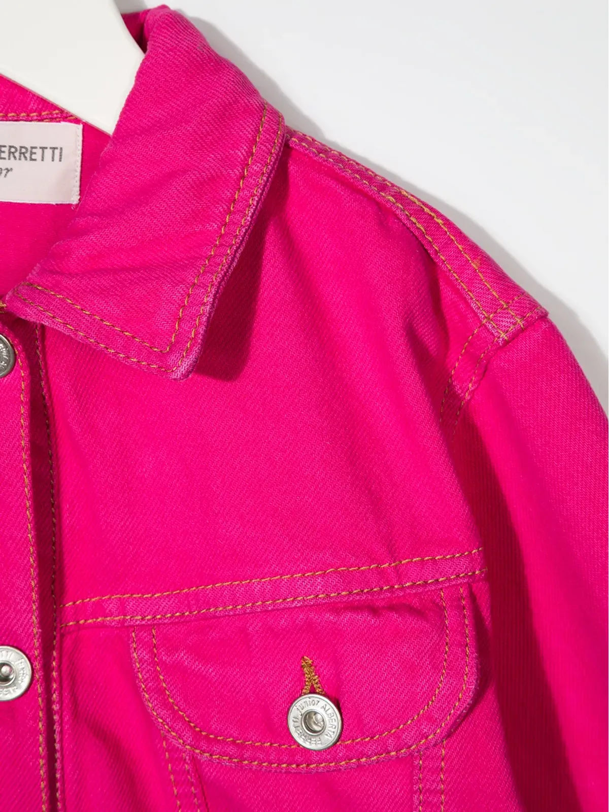 Alberta Ferretti Kids タイダイデニムジャケット - 画像3