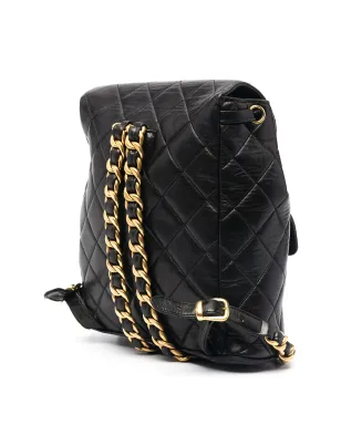 CHANEL Pre-Owned ダイヤモンドキルト フラップ バックパック - サムネイル3