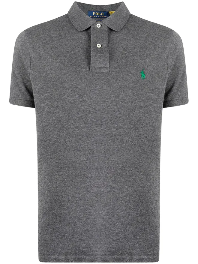Polo Ralph Lauren Polo Ralph Lauren ポロシャツ ロゴパッチ 半袖 グレーの商品画像