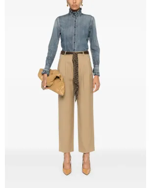 Saint Laurent プリーツパンツ - サムネイル2