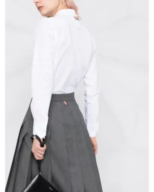 Thom Browne プリーツミディスカート（グレー） - サムネイル3