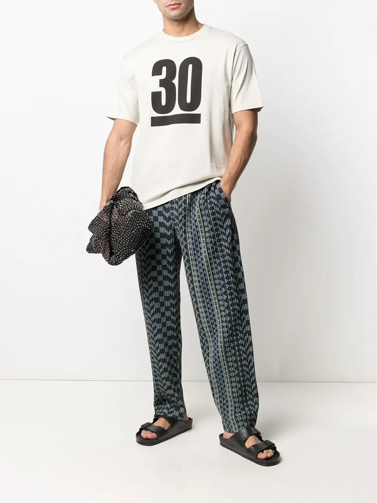 Undercover slogan-print cotton t-shirt - 画像2