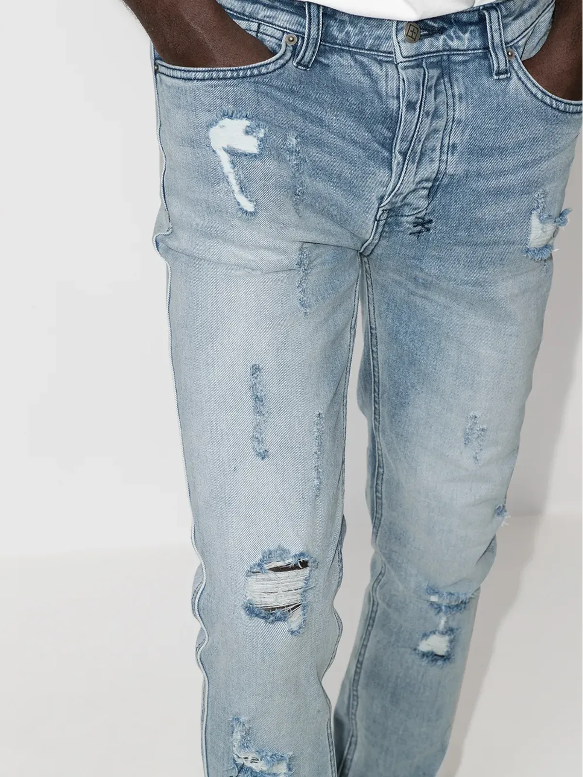 Ksubi トラッシュドドリームス スキニージーンズ - 画像4