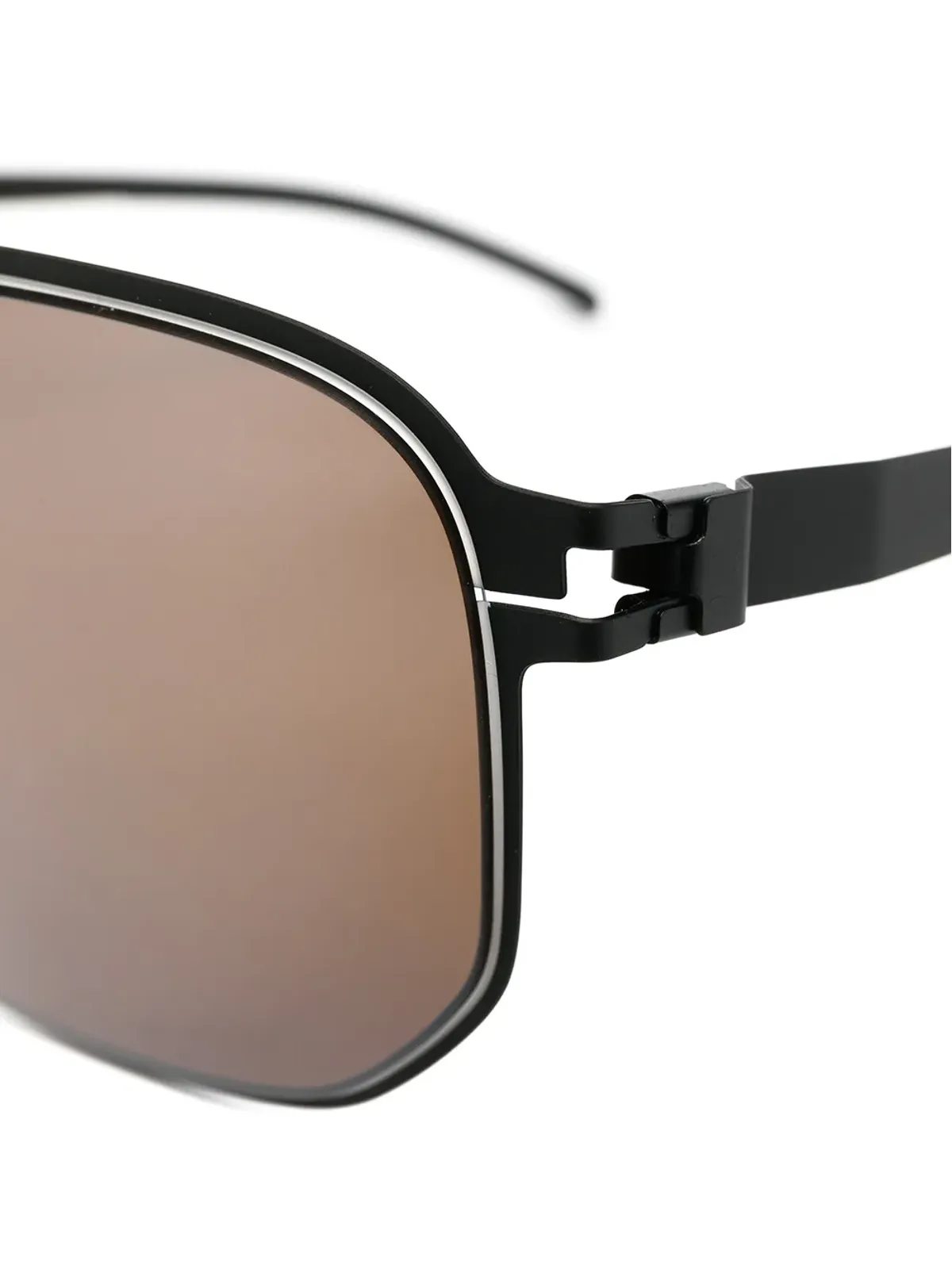 Mykita Perry パイロットフレーム サングラス - ブラック - 画像3