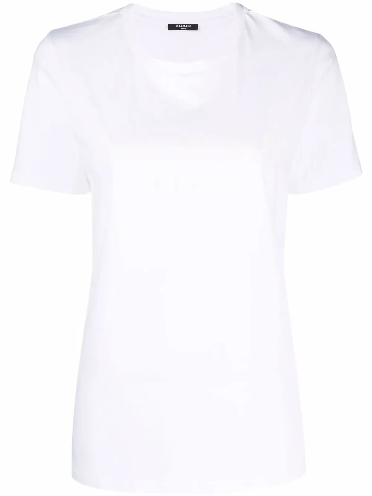 Balmain フロックドロゴTシャツ - 画像1