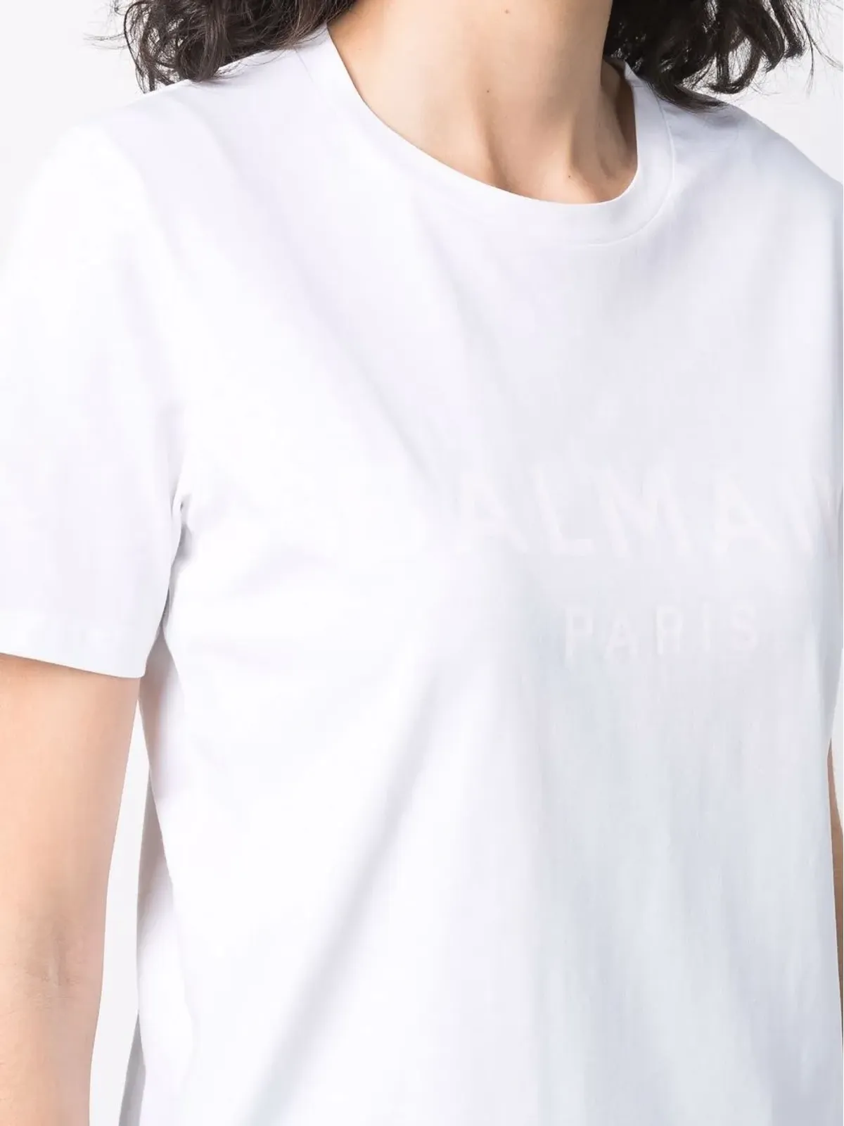 Balmain フロックドロゴTシャツ - 画像5