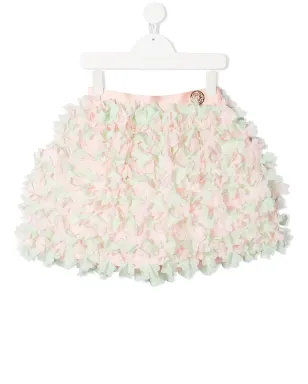 ELIE SAAB JUNIOR ラッフル付きミニスカート - サムネイル1