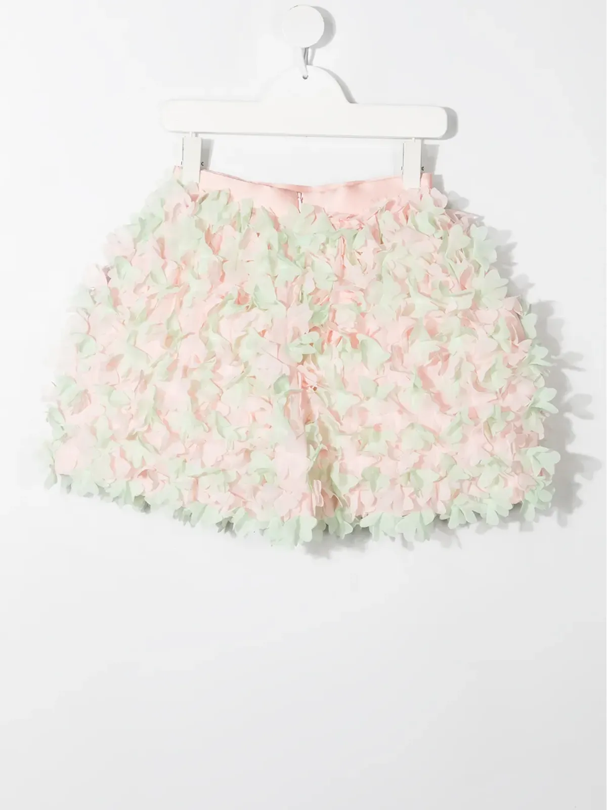 ELIE SAAB JUNIOR ラッフル付きミニスカート - 画像2
