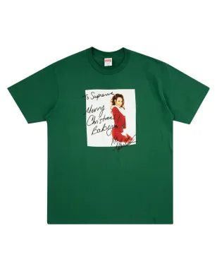 Supreme マライア・キャリー 写真プリントTシャツ - グリーン - サムネイル1