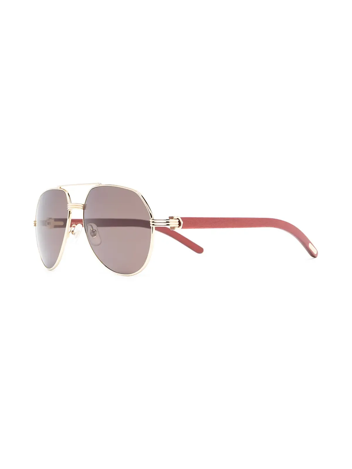 Cartier Eyewear パイロットフレーム サングラス - 画像2