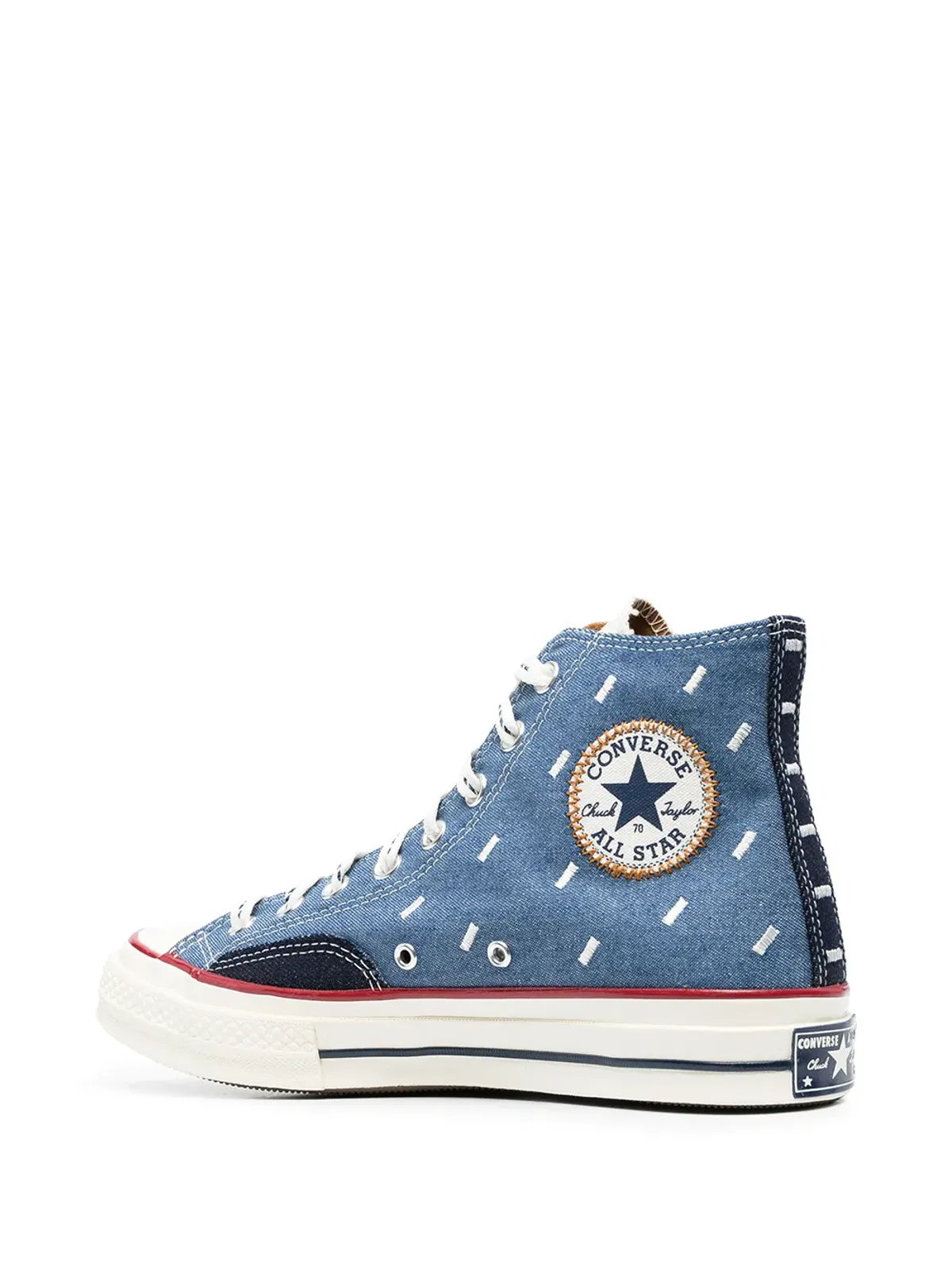 Converse Chuck 70 インディゴボロ スニーカー - 画像3