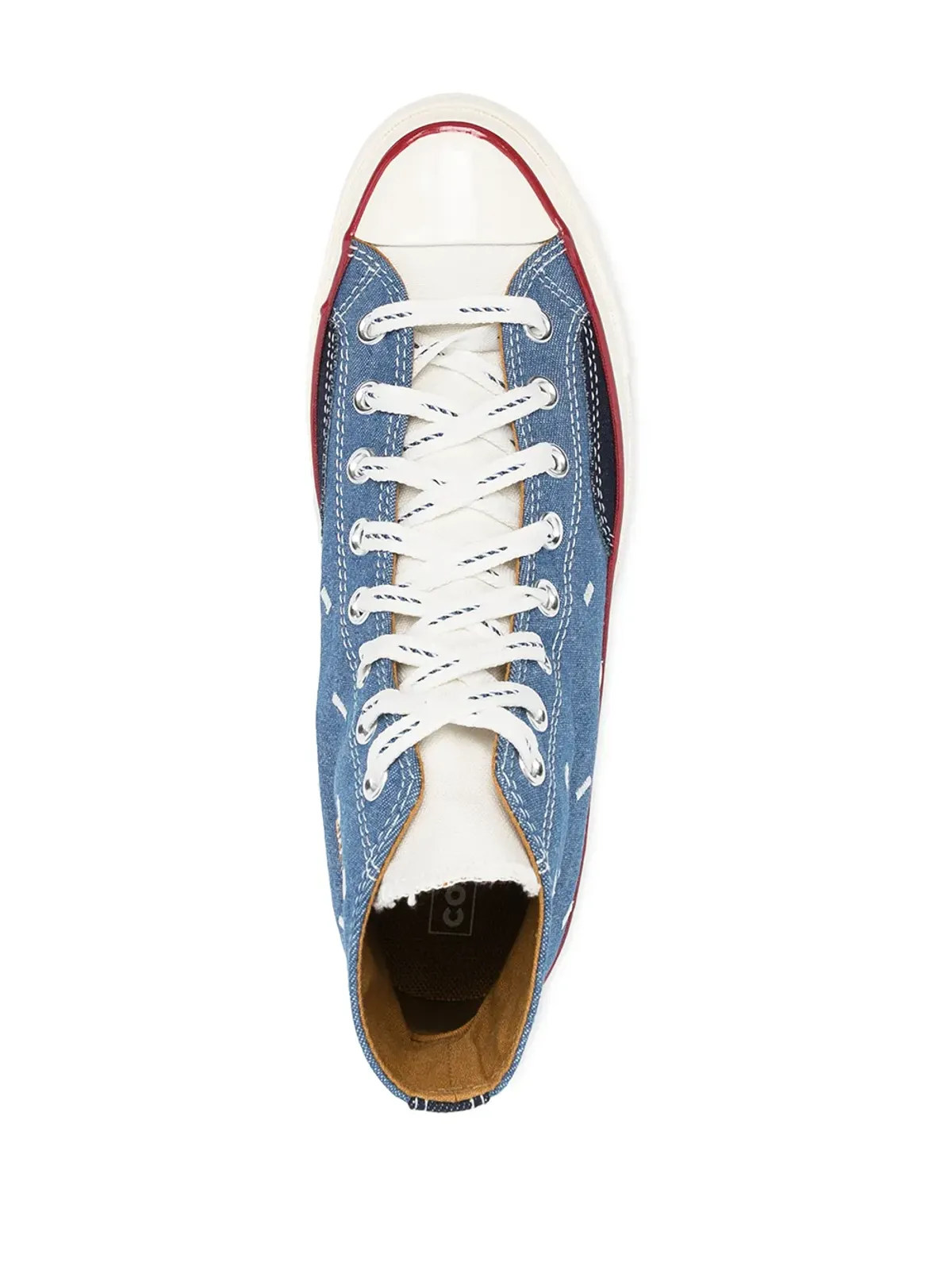 Converse Chuck 70 インディゴボロ スニーカー - 画像4