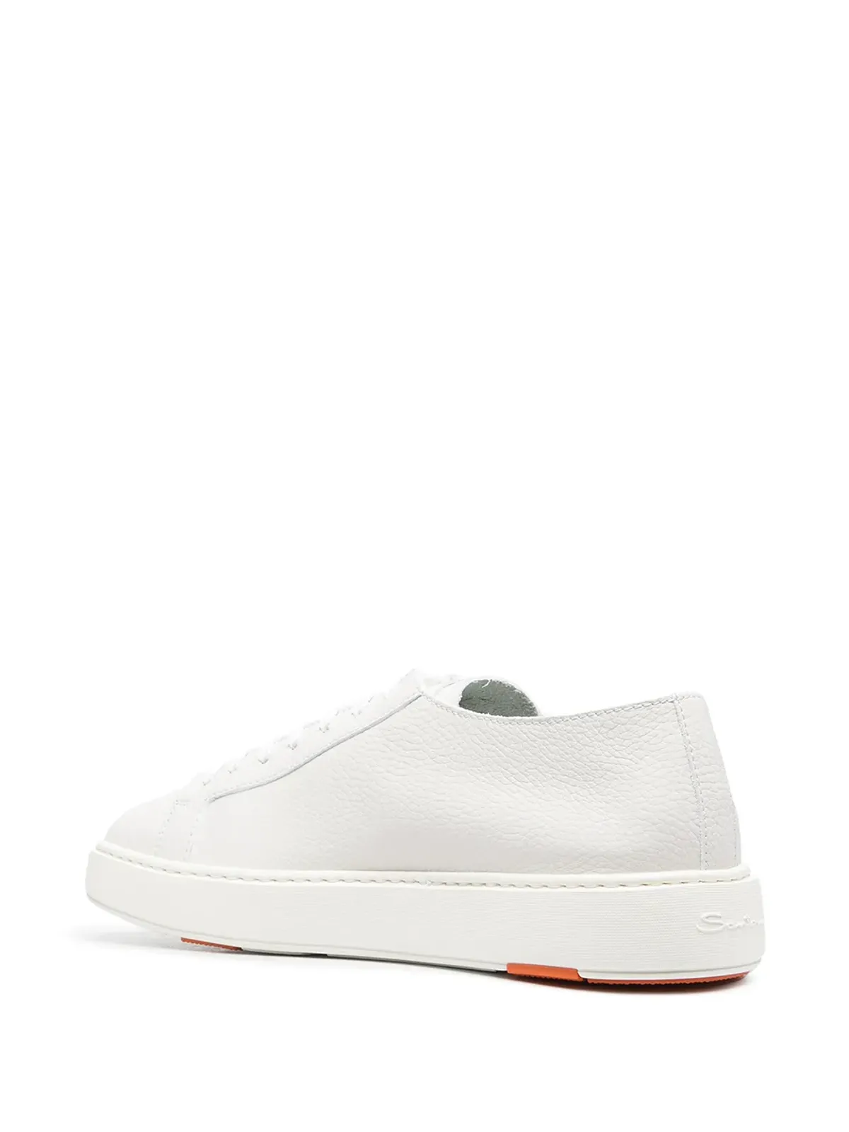 Santoni グレー レースアップスニーカー - 画像3