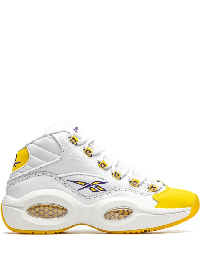 Reebok Reebok クエスチョン ミッド Kobe イエロー・トゥ スニーカーの商品画像