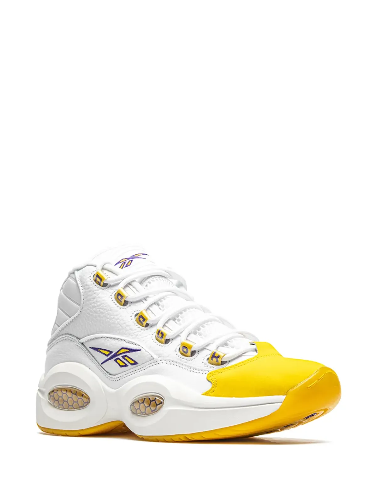 Reebok クエスチョン ミッド Kobe イエロー・トゥ スニーカー - 画像2