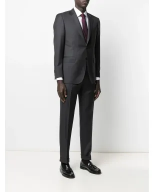 Canali ウールのシングルブレストスーツ - サムネイル3