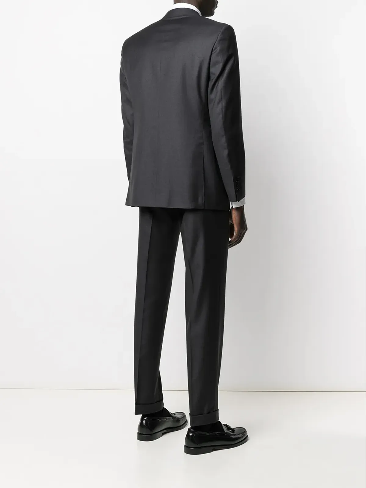 Canali ウールのシングルブレストスーツ - 画像4