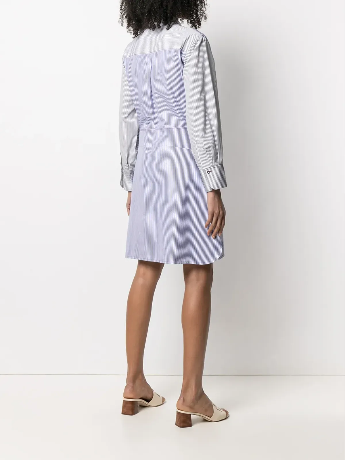 Chloé ピンストライプ柄シャツドレス - 画像4