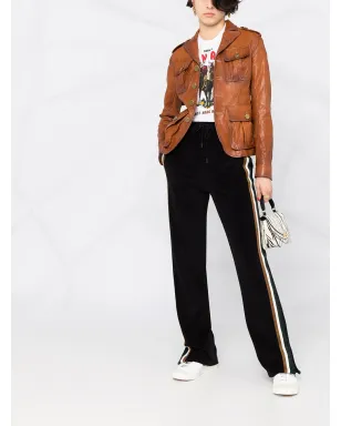 DSQUARED2 サイドストライプ コーデュロイ トラックパンツ - サムネイル2