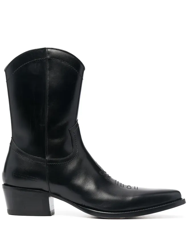 Dsquared2 DSQUARED2 ポインテッドトゥブーツ - ブラックの商品画像