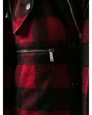 DSQUARED2 チェック柄のシングルブレストコート - サムネイル5
