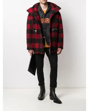 DSQUARED2 チェック柄のシングルブレストコート - サムネイル2