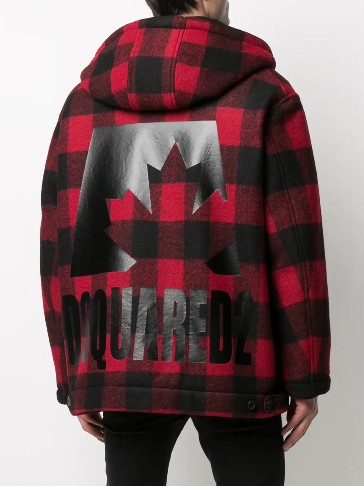 DSQUARED2 チェック柄のシングルブレストコート - 画像4