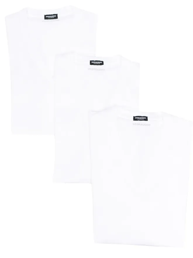 Dsquared2 DSQUARED2 ロゴディテール Vネック Tシャツの商品画像