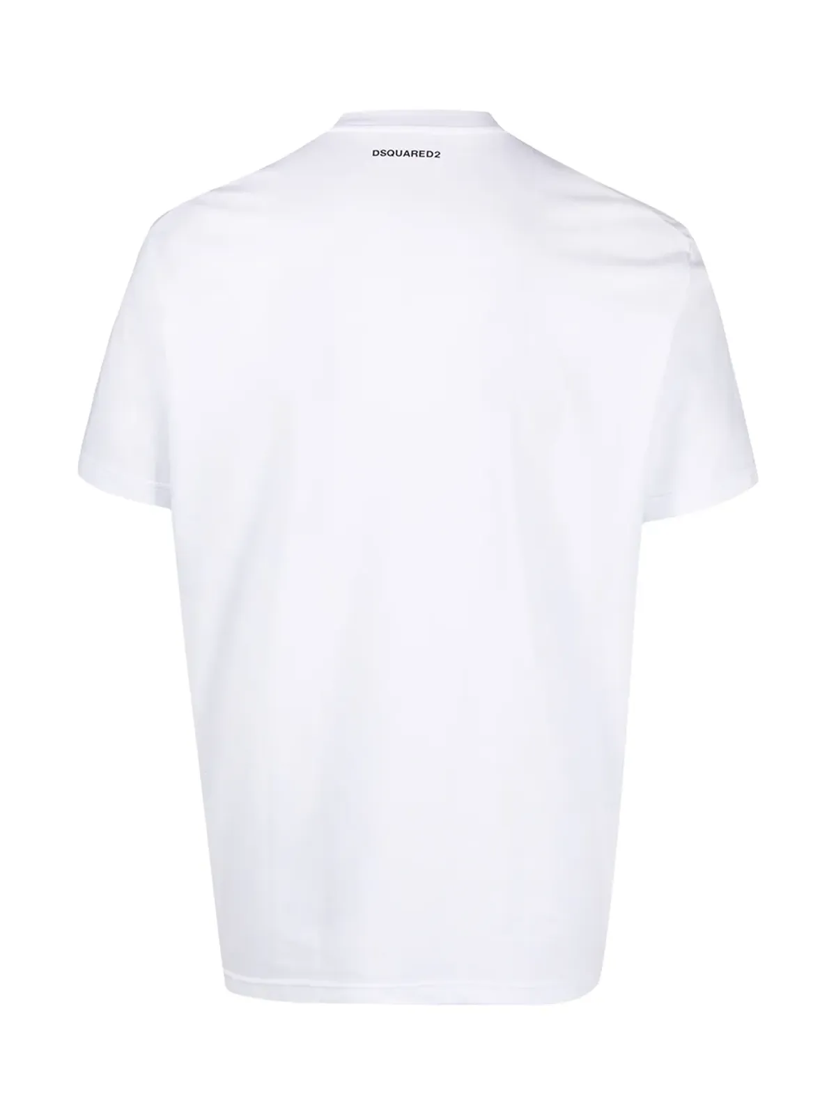 DSQUARED2 ロゴディテール Vネック Tシャツ - 画像3