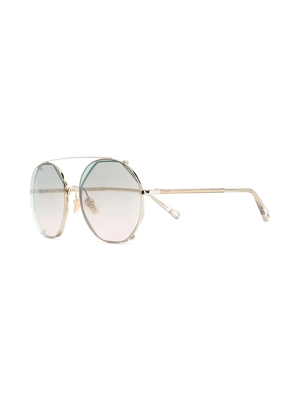 Chloé Eyewear オーバーサイズサングラス - 画像2