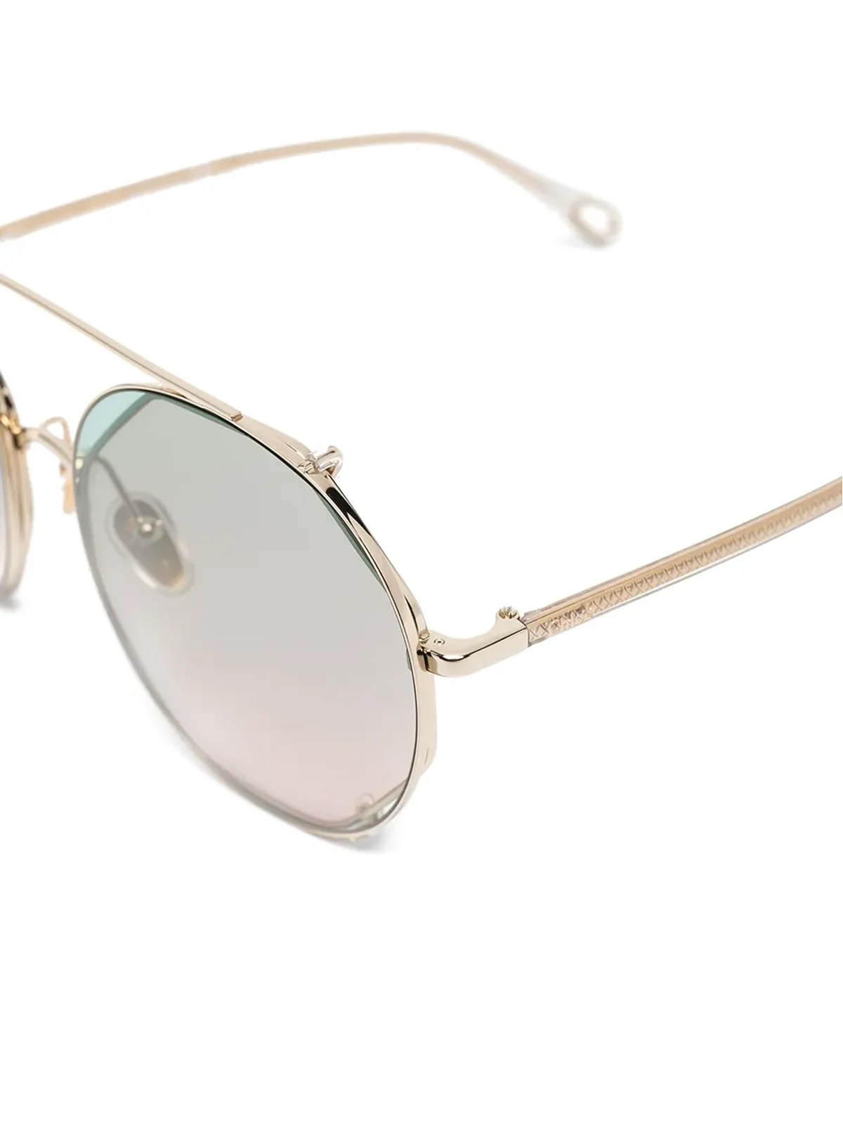 Chloé Eyewear オーバーサイズサングラス - 画像3