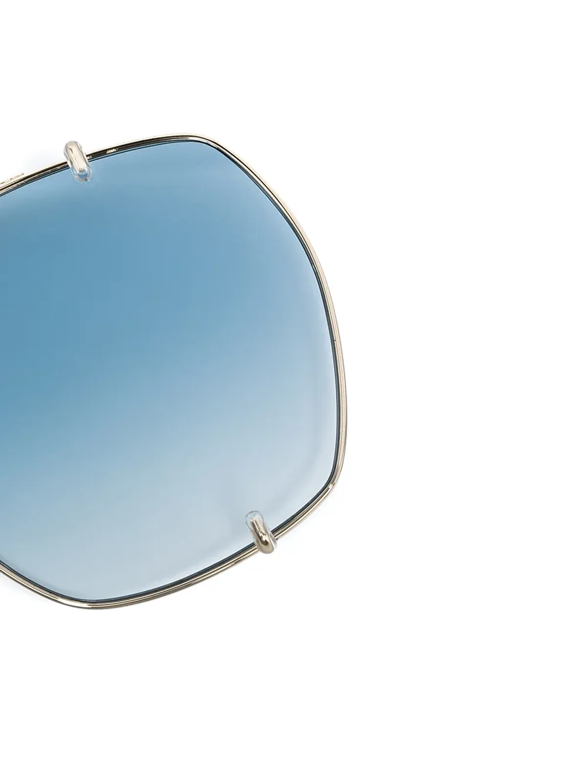 Chloé Eyewear デミ コンバーチブル グラデーション サングラス - Gold - 画像3