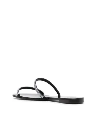 Giuseppe Zanotti Croisette クリスタル装飾サンダル ブラック - サムネイル3