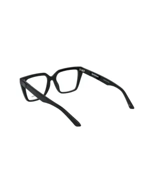 Balenciaga Eyewear スクエアフレーム ロゴディテール メガネ - ブラック - サムネイル4