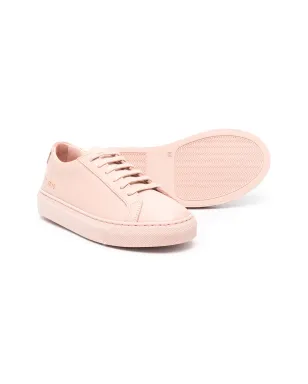 Common Projects TEEN アキレス ロー・トップ レザー スニーカー - ピンク - サムネイル2