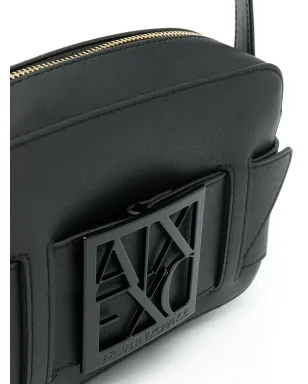 Armani Exchange ロゴプレートディテール クロスボディバッグ - サムネイル4