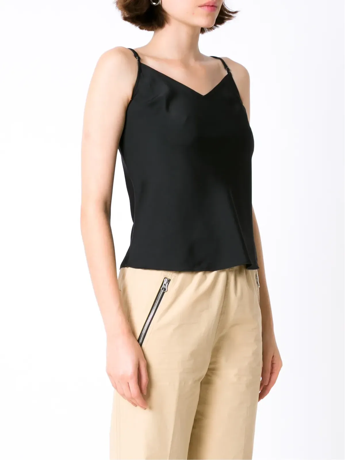 Armani Exchange スパゲッティストラップ タンクトップ - 画像3