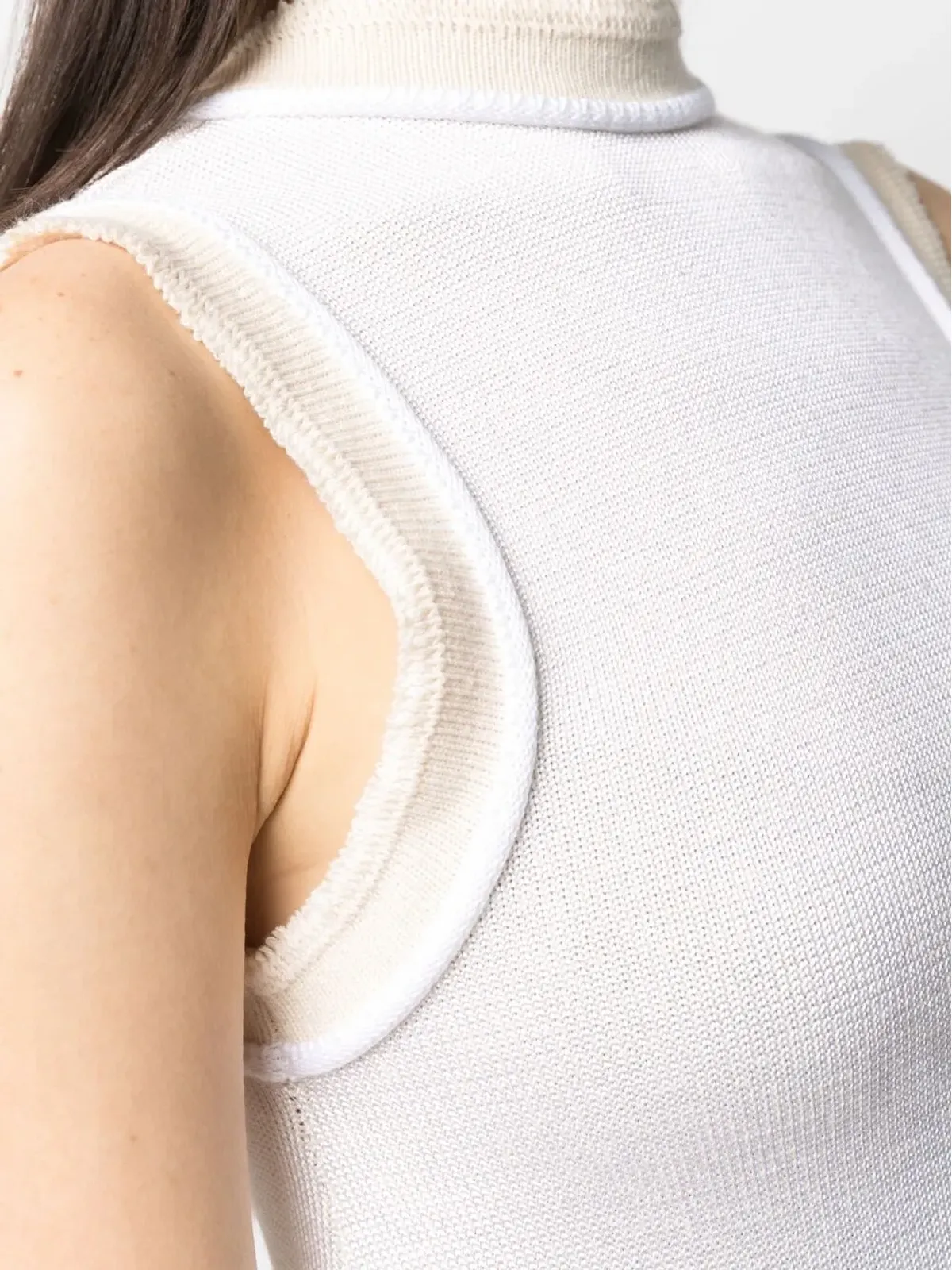 Jil Sander ファインニット ノースリーブドレス - 画像5