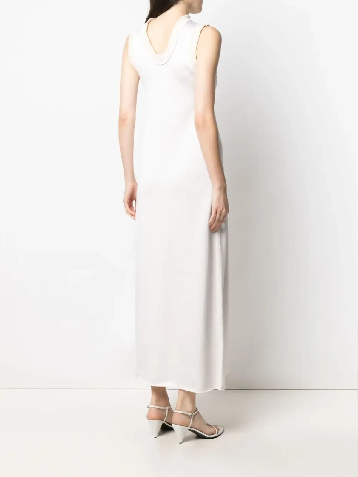 Jil Sander ファインニット ノースリーブドレス - 画像4
