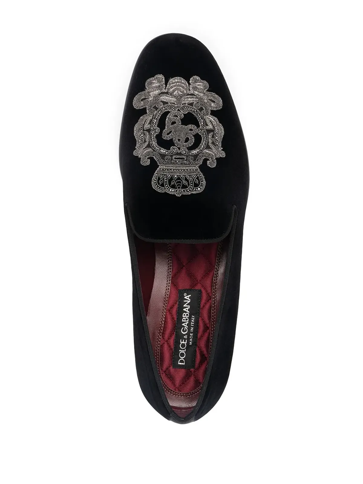Dolce & Gabbana レオナルド刺繍スリッパ - 画像4