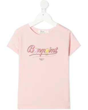 Bonpoint ロゴプリント半袖Tシャツ - サムネイル1