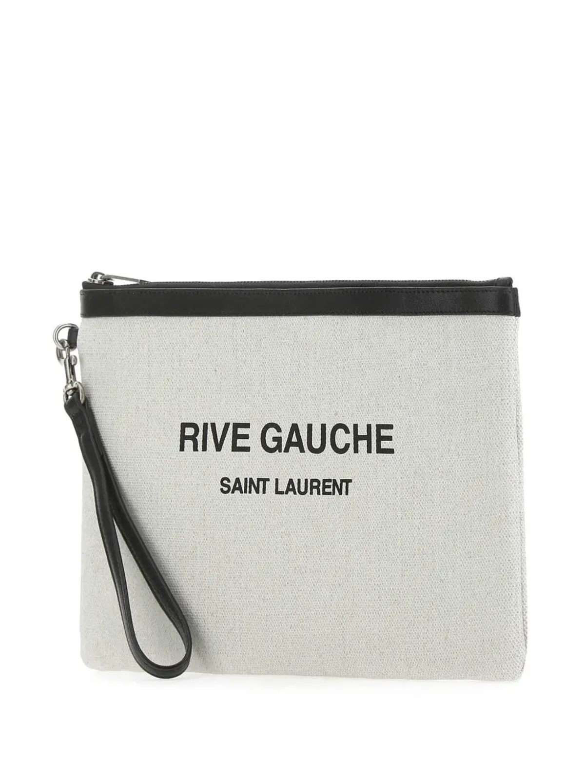 Saint Laurent ロゴプリント クラッチ - 画像3