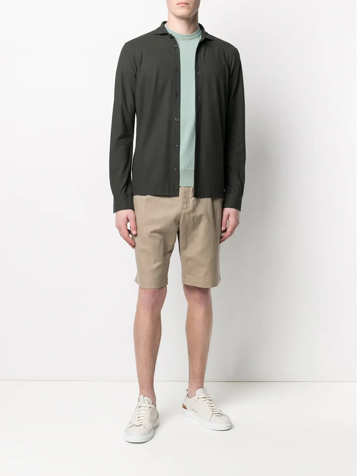 Zanone ストレートフィットシャツ - 画像2