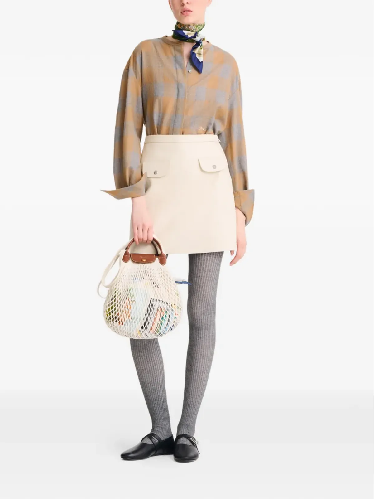 Longchamp Le Pliage Filet メッシュ トートバッグ - 画像2