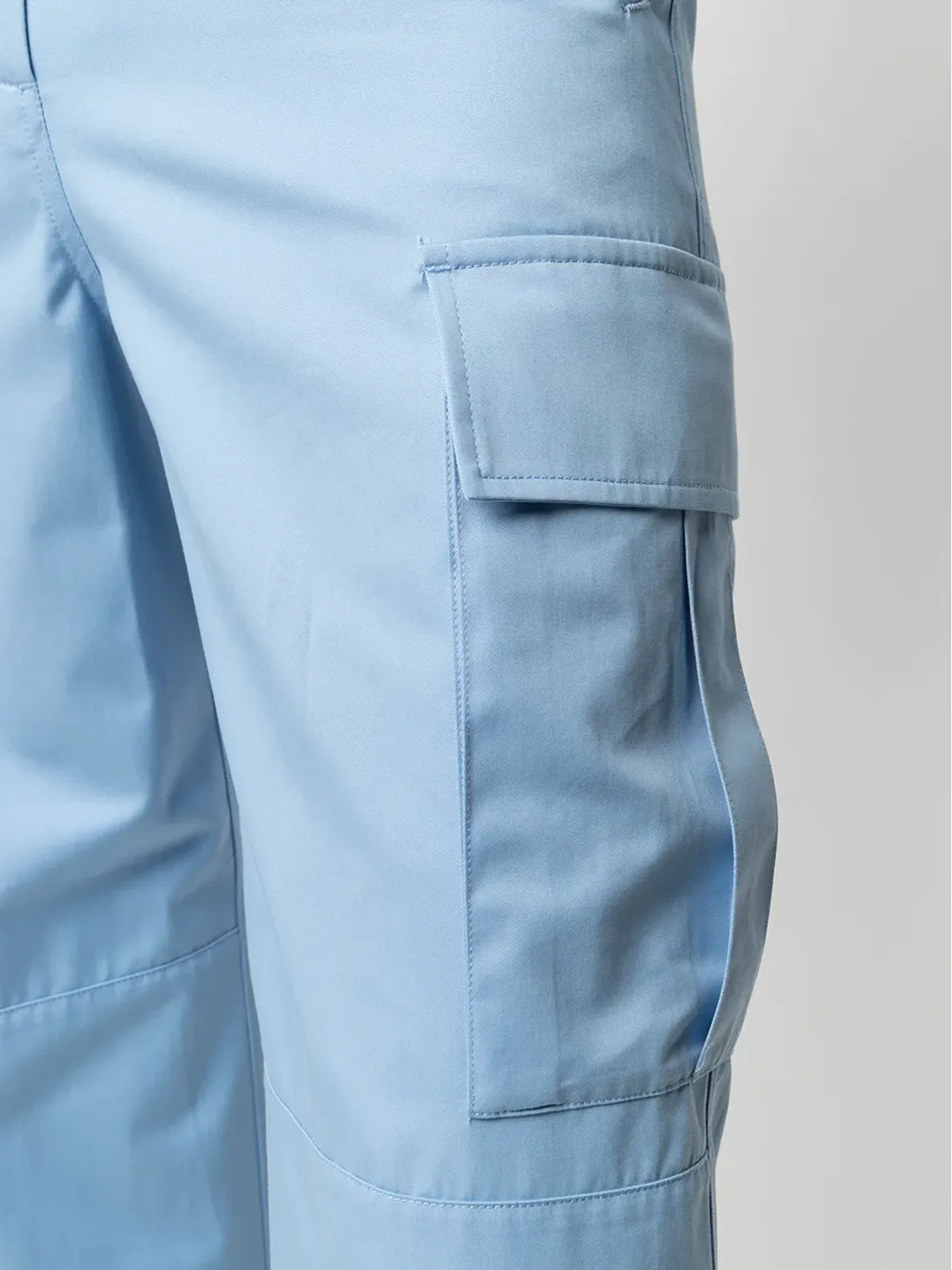 MSGM クロップドハイウエストパンツ - 画像5