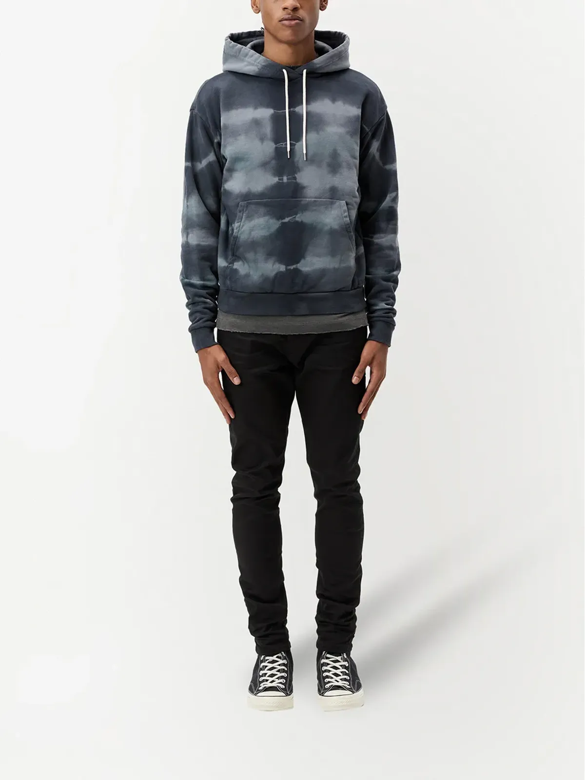 John Elliott Sequoia タイダイ柄 フーディー - 画像2