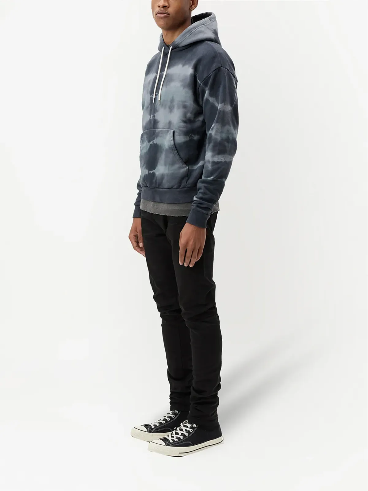 John Elliott Sequoia タイダイ柄 フーディー - 画像3