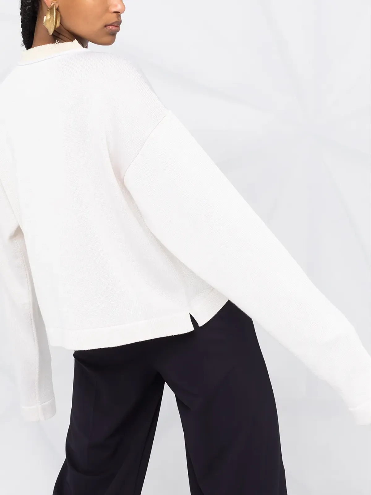 Jil Sander ツートーン ジャンパー - 画像3